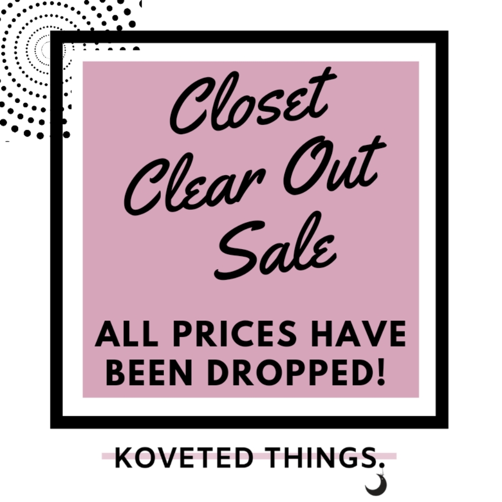 💕SALE ON ALL ITEMS💕